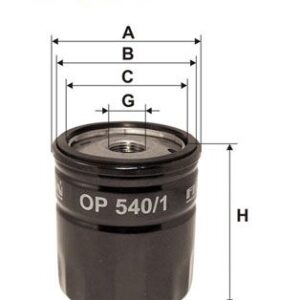 Filtron Filter ulja OP 540/1