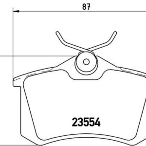 BREMBO Disk plocice P 85 020